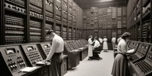 기술 발전의 에니악 유사이미지