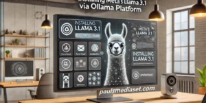 Ollama 플랫폼으로 Meta의 Llama 3.1 설치