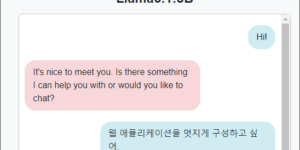 Python으로 llama 3.1 UI 만들기